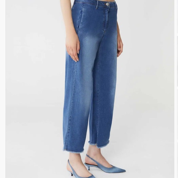 Shaft Jeans Mara Summer Cropped Denim Stretch 30 - Picture 3 of 15